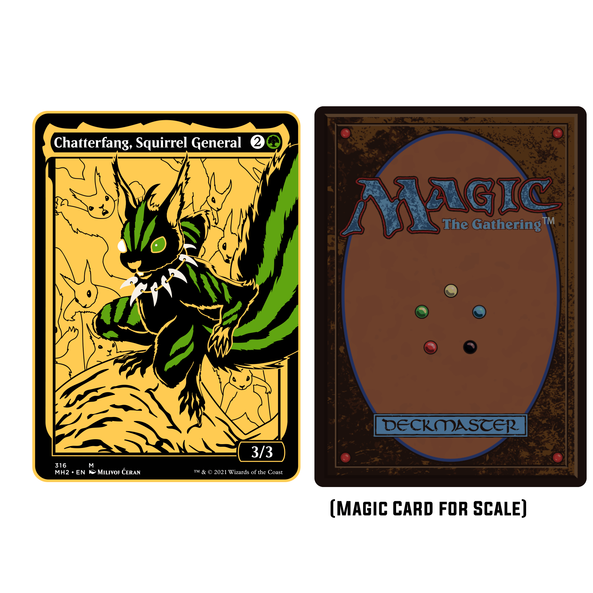 Magic: The Gathering - Chatterfang Commander Token (MH2)