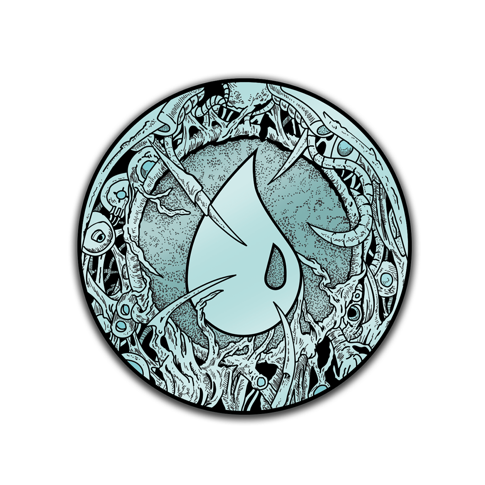 Magic: The Gathering - Infect Island Pin