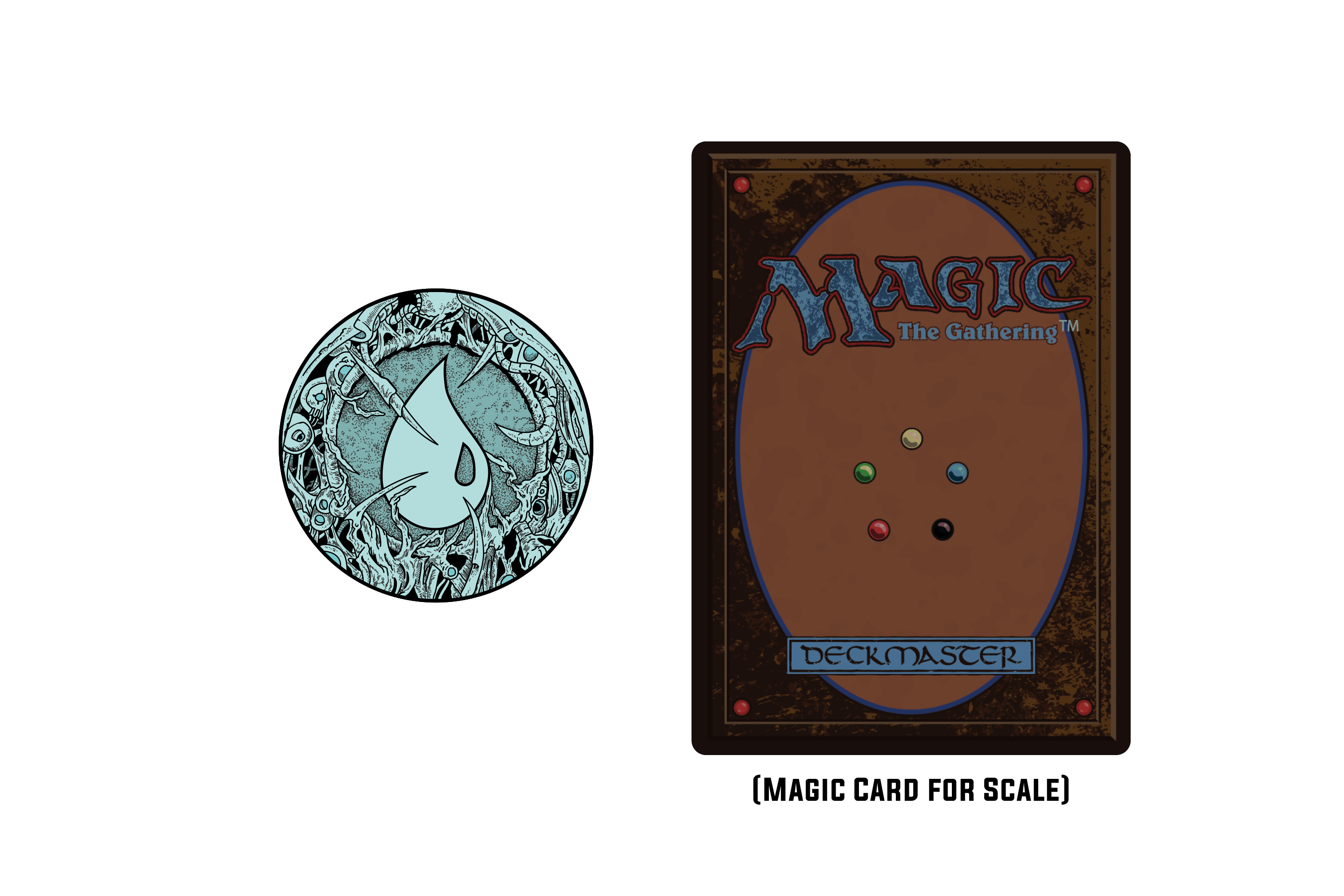 Magic: The Gathering - Infect Island Pin