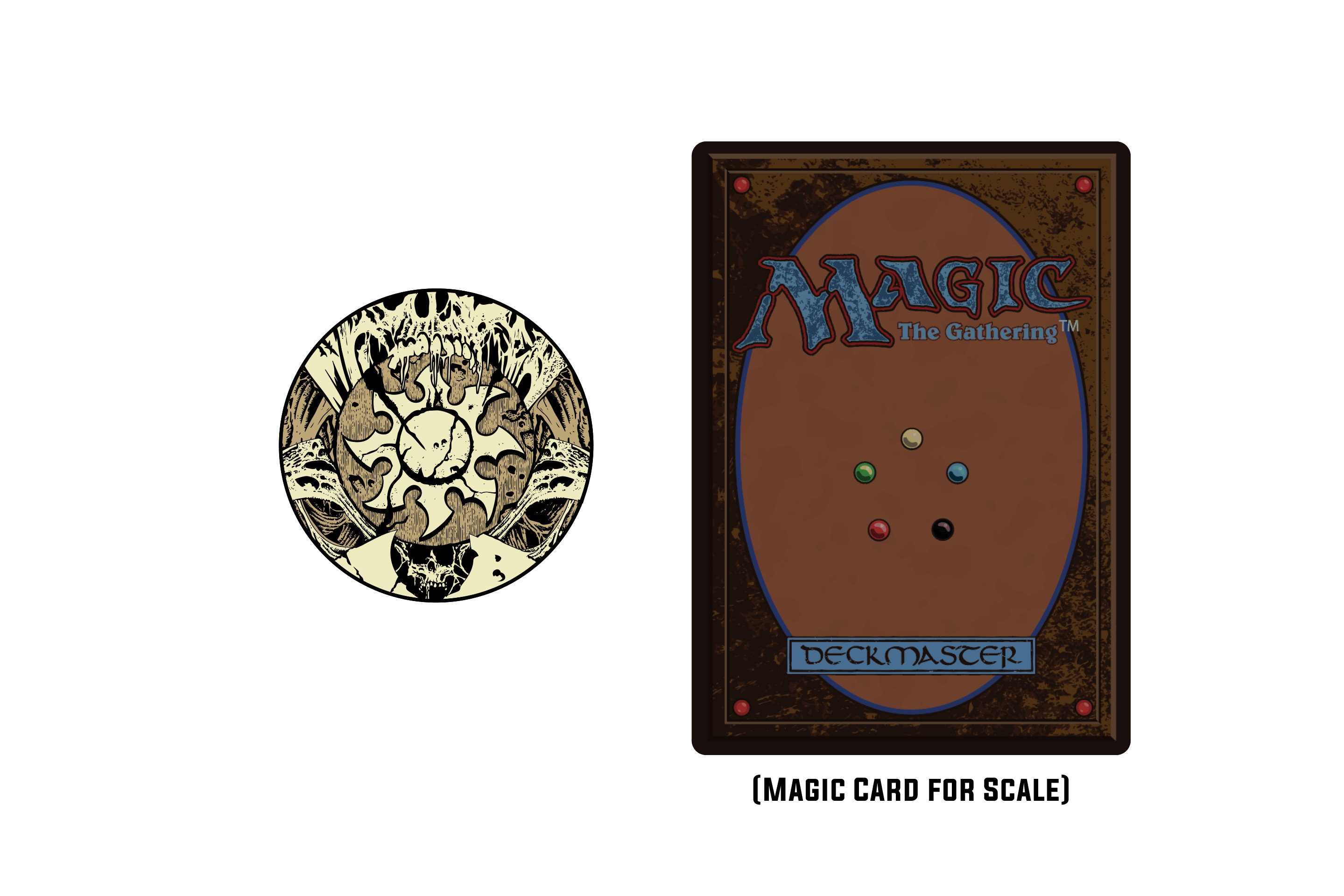 Magic: The Gathering - Infect Plains Pin