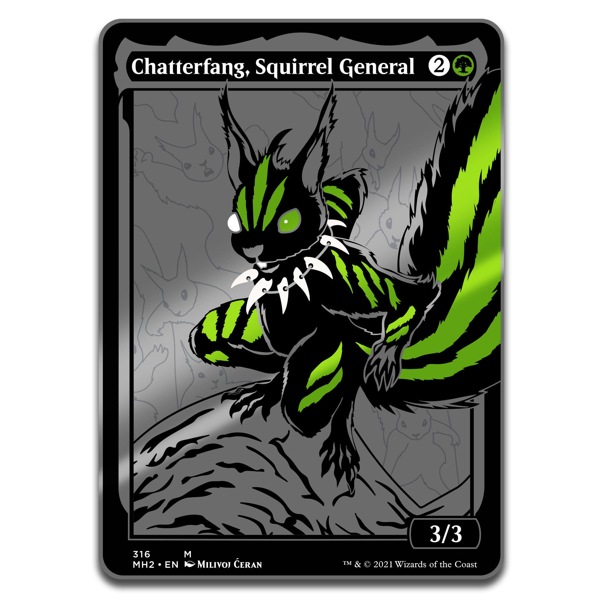 Magic: The Gathering - Member's Exclusive Chatterfang Commander Token