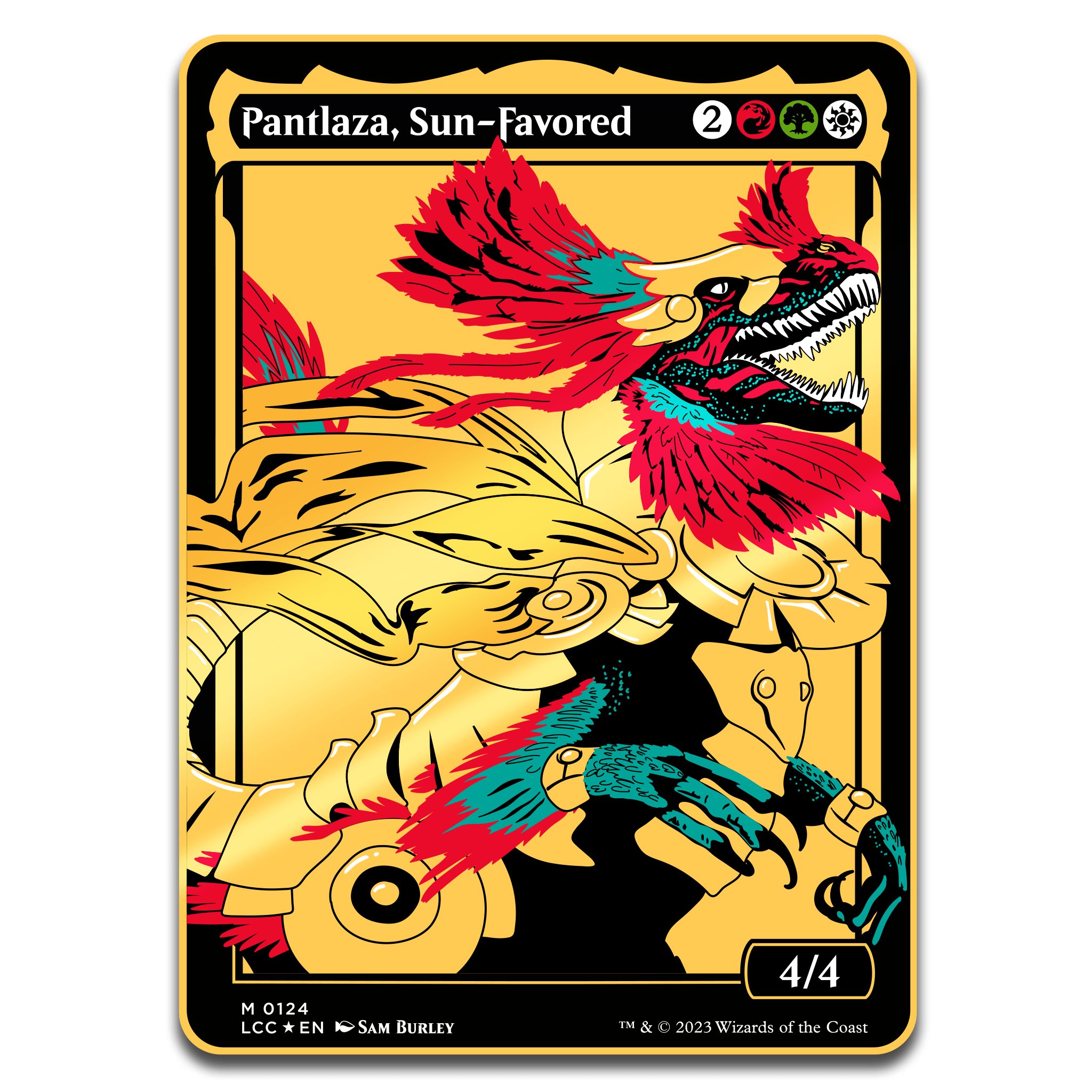 Magic: The Gathering - Pantlaza Sun-Favored Commander Token