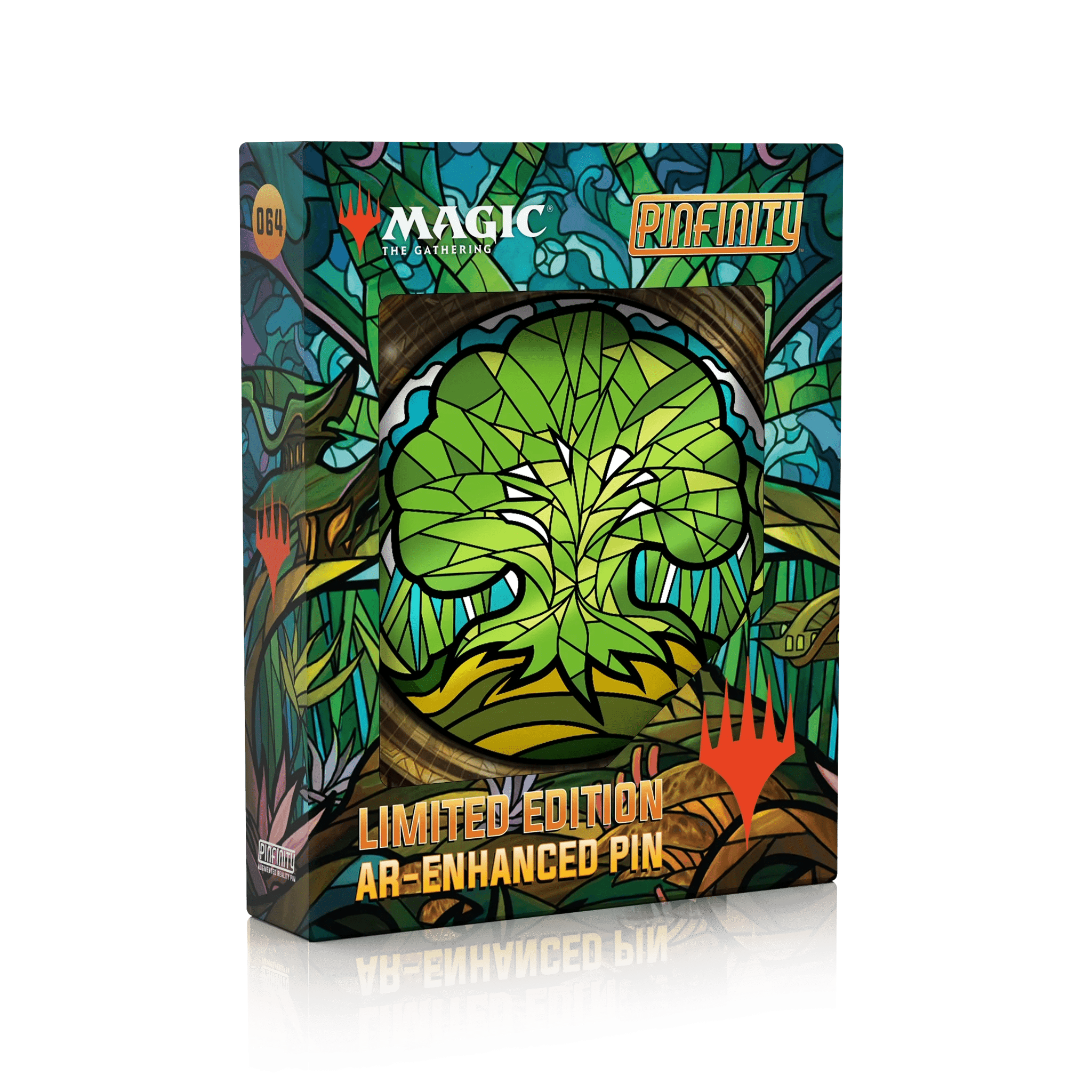 Magic: the Gathering - Stained Glass Forest Pin